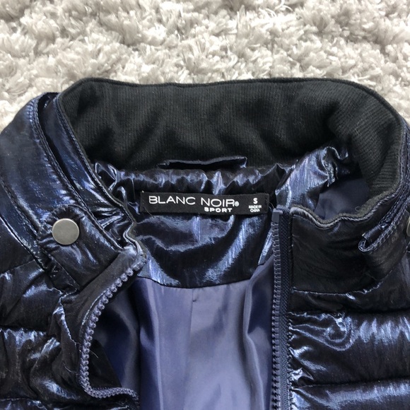 Blanc Noir puffer jacket - Size Small - Picture 2 of 3